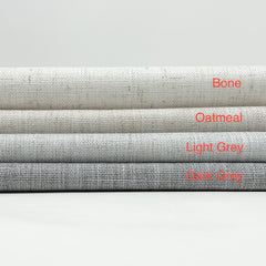 3 Pass Blackout Faux Linen Fabric By The Yard/54" Width/CL1185 - Classic & Modern Home