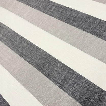 Modern Farmhouse Dark Stripe Flat Roman, CL1193