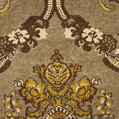 Sage Floral Damask Velbet Classic Relaxed Roman Shade/CL1195