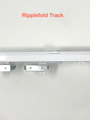 Ripplefold Curtain hardware Track, Heavy duty tracks for curtain and drapery, window treatment hardware, S Curve Drapery Track.
