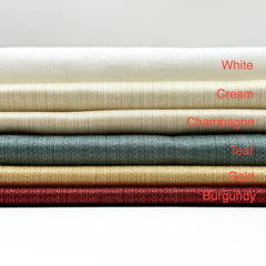 Ivory Plain Jacquard Flat Roman Shade/CL1192