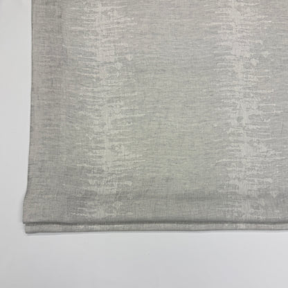 Irregular Geometric 100% Linen Flat Roman Shade, CL1119