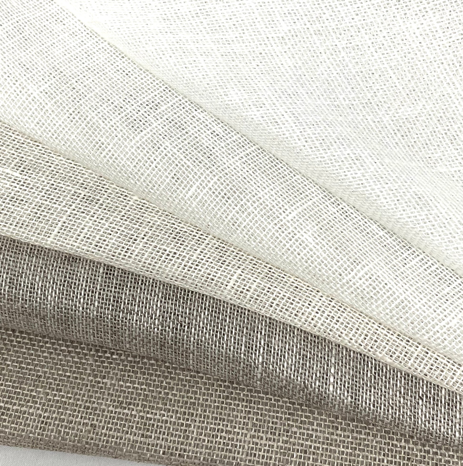 Natural Rustic Sheer Linen Fabric / 58" Width / CL1050 - Classic & Modern Home