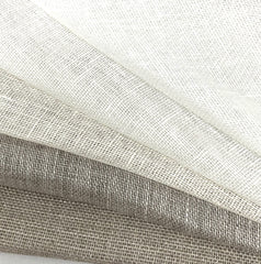 Natural Rustic Sheer Linen Fabric / 58" Width / CL1050 - Classic & Modern Home