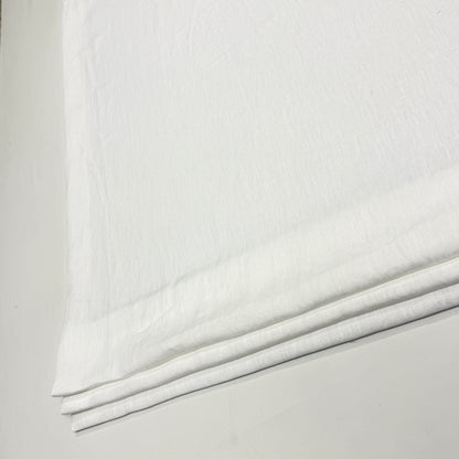 White Stonewashed Linen Roman Shade/CL1058 - Classic & Modern Home