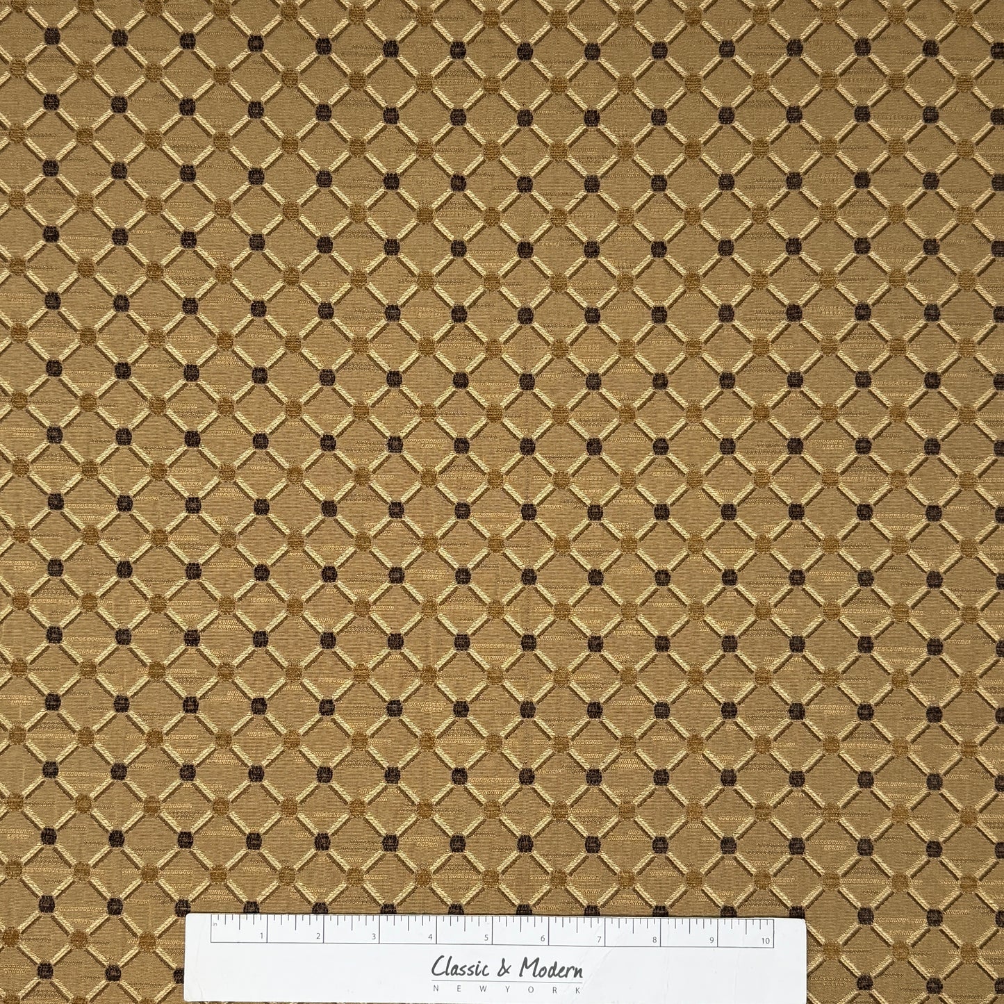 Blue Green Diamond Dot Damask Jacquard Flat Roman Shade/CL1187 - Classic & Modern Home