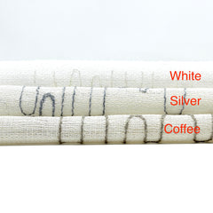 Embroidery Abstract Blend Linen Fabric By The Yard/58" Width/CL1062