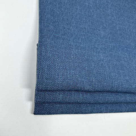 Textured Blend Linen Flat Roman Shade / CL1052