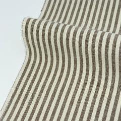 Ticking Striped Cotton Flat Roman Shade/CL1202