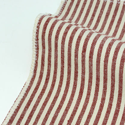 Ticking Striped Cotton Flat Roman Shade, CL1202