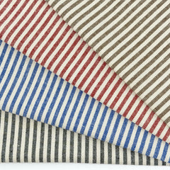 Ticking Stripe 100% Cotton Fabric By The Yard/54" Width/CL1202 - Classic & Modern Home