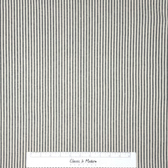 Ticking Striped Cotton Flat Roman Shade/CL1202