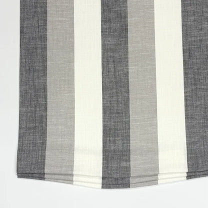 Modern Farmhouse Dark Stripe Flat Roman, CL1193