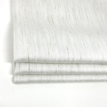 Textured Irregular Blend Linen Farmhouse Flat Roman Shade, CL1061