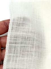 Natural Texture Sheer Blended Linen Fabric / 120" Width / CL1161