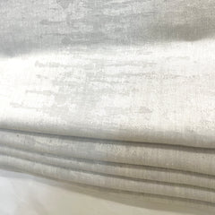 Irregular Geometric 100% Linen Flat Roman Shade / CL1119