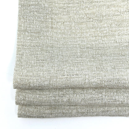 Textured Rustic Linen Blend Flat Roman Shade, CL1101