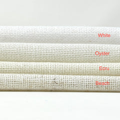 Solid Light Medium Weight Sheer Blend Linen Fabric By The Yard / 118" Width / CL1123