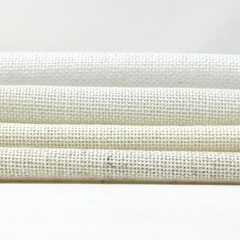 Solid Light Medium Weight Sheer Blend Linen Fabric By The Yard / 118" Width / CL1123