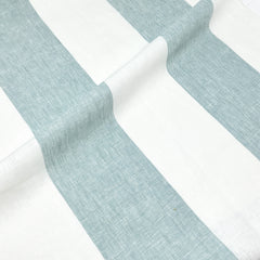 5" Wide Stripe 100% Natural Linen Fabric / 55" Width / CL1026