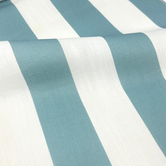 2" Stripe Faux Linen Fabric By The Yard / 57" Width / CL1092