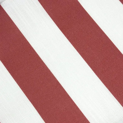 2" Stripe Faux Linen Fabric By The Yard, 57"Width, CL1092