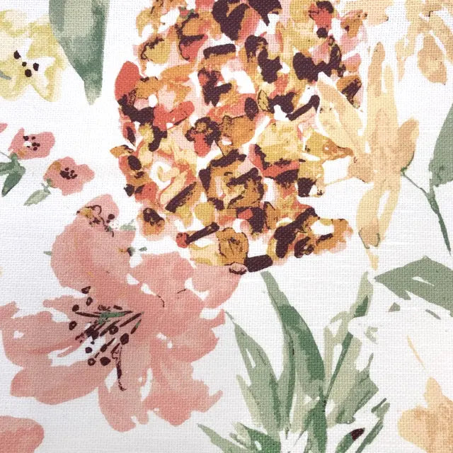 Tropical Pineapple Linen Fabric By The Yard, 54"Width, CL1158