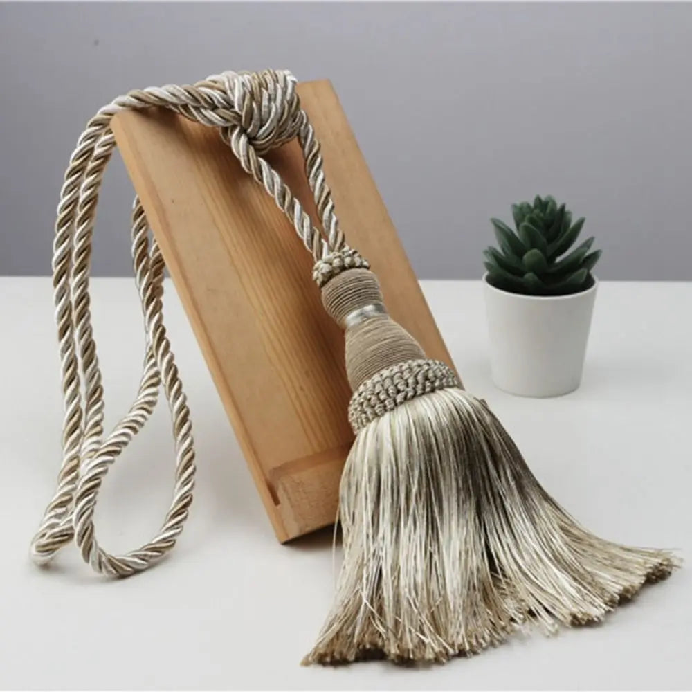 Tassel Curtain Tiebacks, 2-Piece Set | CB1005