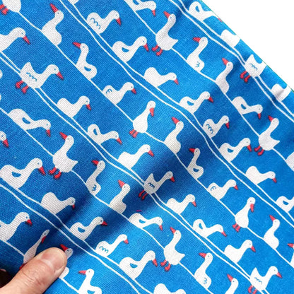 Premium Printed Linen Cotton Blend Fabrics for Sewing, Embroidery, and Home Decor, CA1002