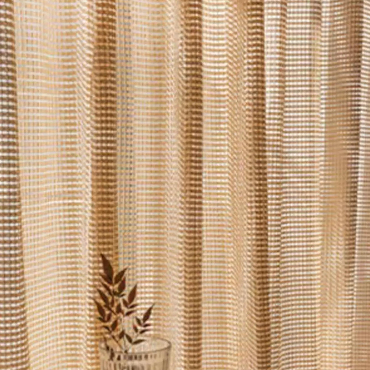 Decorative Cutout Modern Sheer Curtain | CD1041