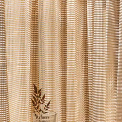 Decorative Cutout Modern Sheer Curtain | CD1041