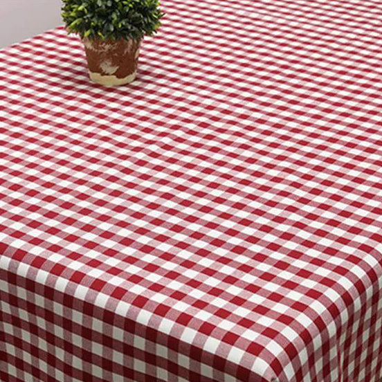 Premium Yarn-Dyed Cotton Linen Blend Classic Buffalo Check, Gingham & Ticking Stripe Fabric, CA1005