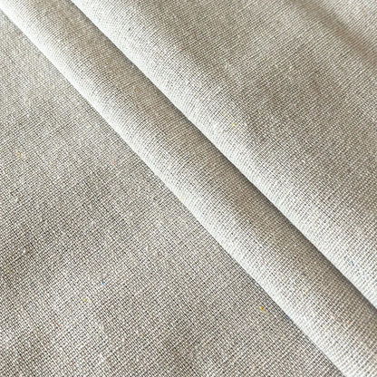 100% Organic Linen Burlap Fabri, Raw Stitch, Bonded Textile for Patchwork, Painting, and Crafting