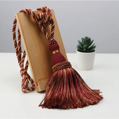 Tassel Curtain Tiebacks, 2-Piece Set | CB1005