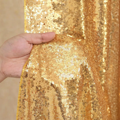 2-Panel Sequin Backdrop Curtain Set – Seamless Glitter Photography Background for Weddings, Parties & Events | CDE1026
