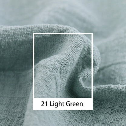 Eco-Friendly Natural Linen Cotton Cambric Fabric – Soft, Breathable & Quick-Dry Textile for DIY Clothing, Curtains & Patchwork | CA1014