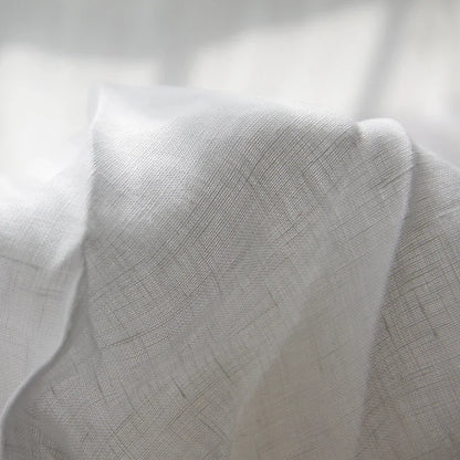 100% Pure French Linen Flat Sheet | Stone-Washed OEKO-TEX Certified Top Sheet for Hot Sleepers (1 PC)