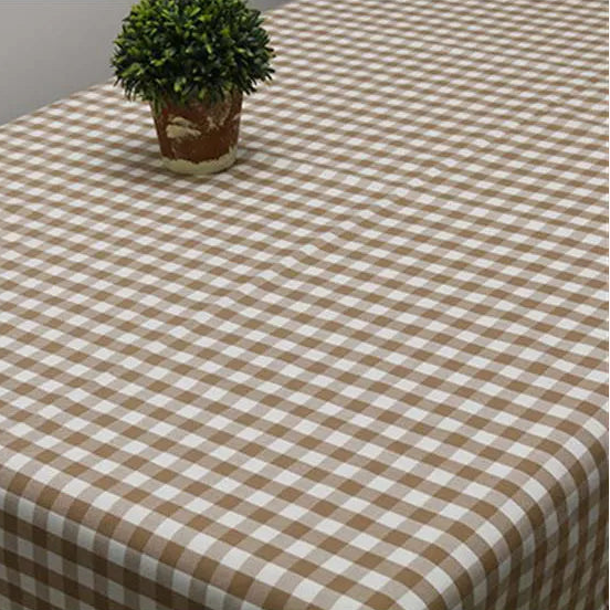 Premium Yarn-Dyed Cotton Linen Blend Classic Buffalo Check, Gingham & Ticking Stripe Fabric, CA1005