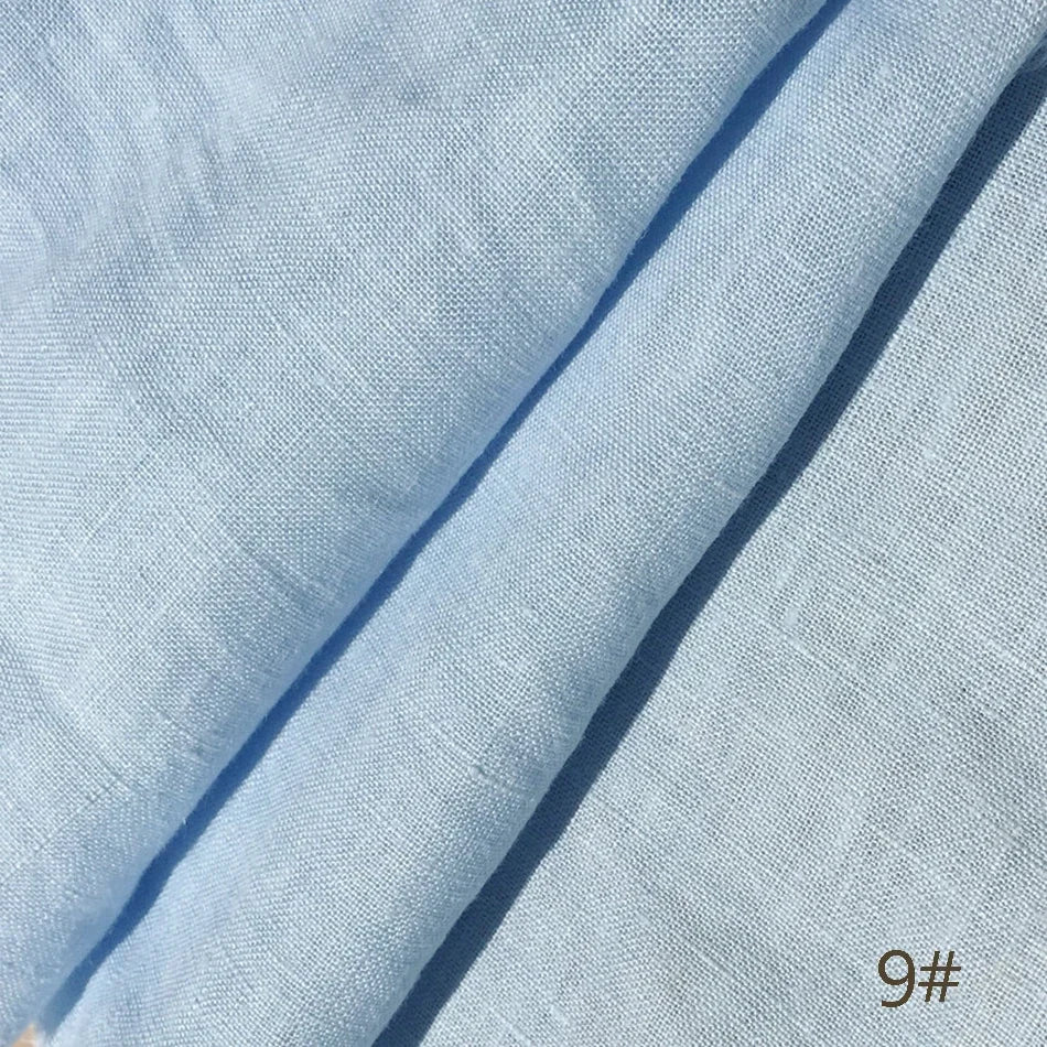 100% Premium French Linen Fabric By The Yard, 110"Width, CA1011