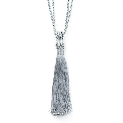 Braided Rope Curtain Tieback with Tassel | CB1004