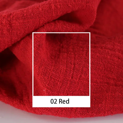Eco-Friendly Natural Linen Cotton Cambric Fabric – Soft, Breathable & Quick-Dry Textile for DIY Clothing, Curtains & Patchwork | CA1014