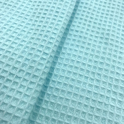 Premium Soft Waffle Weave Cotton Blend Fabric | Moisture-Absorbent, Quick-Dry Bubble Cloth For DIY Sleepwear, Towels & Modern Home Textiles | CA1015