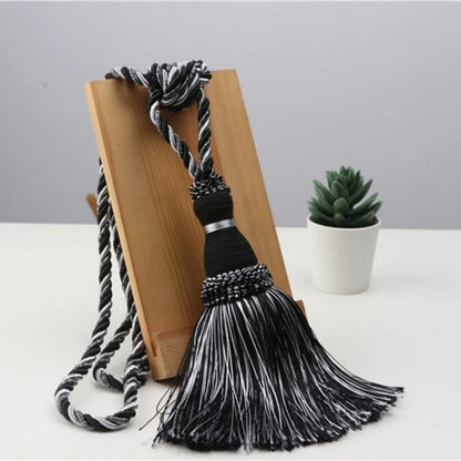 Tassel Curtain Tiebacks, 2-Piece Set | CB1005