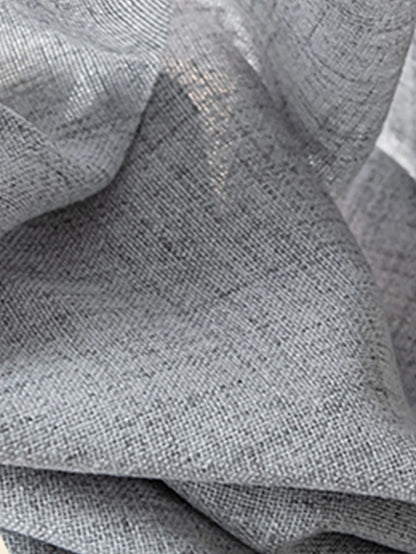 Semi-Sheer Rustic Faux Linen Drapery, CD1008