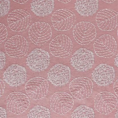 Embroidered Cotton Linen Jacquard Fabric for Dresses, Bags & Sewing | CA1016