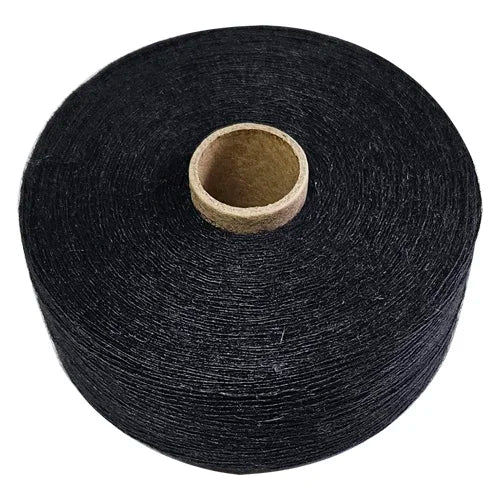 100% Pure Organic Linen Ramie Yarn | Raw Ring Spun Knitting Filament (1/64", 0.3mm, 100g)