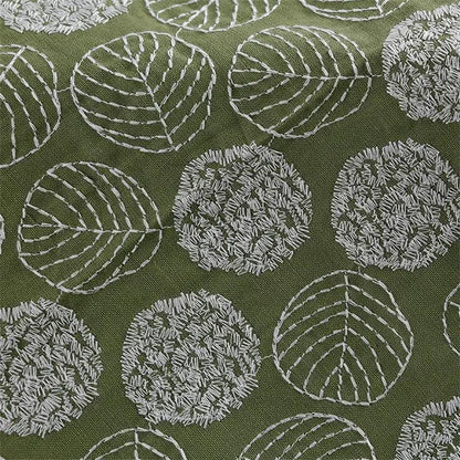 Embroidered Cotton Linen Jacquard Fabric for Dresses, Bags & Sewing | CA1016