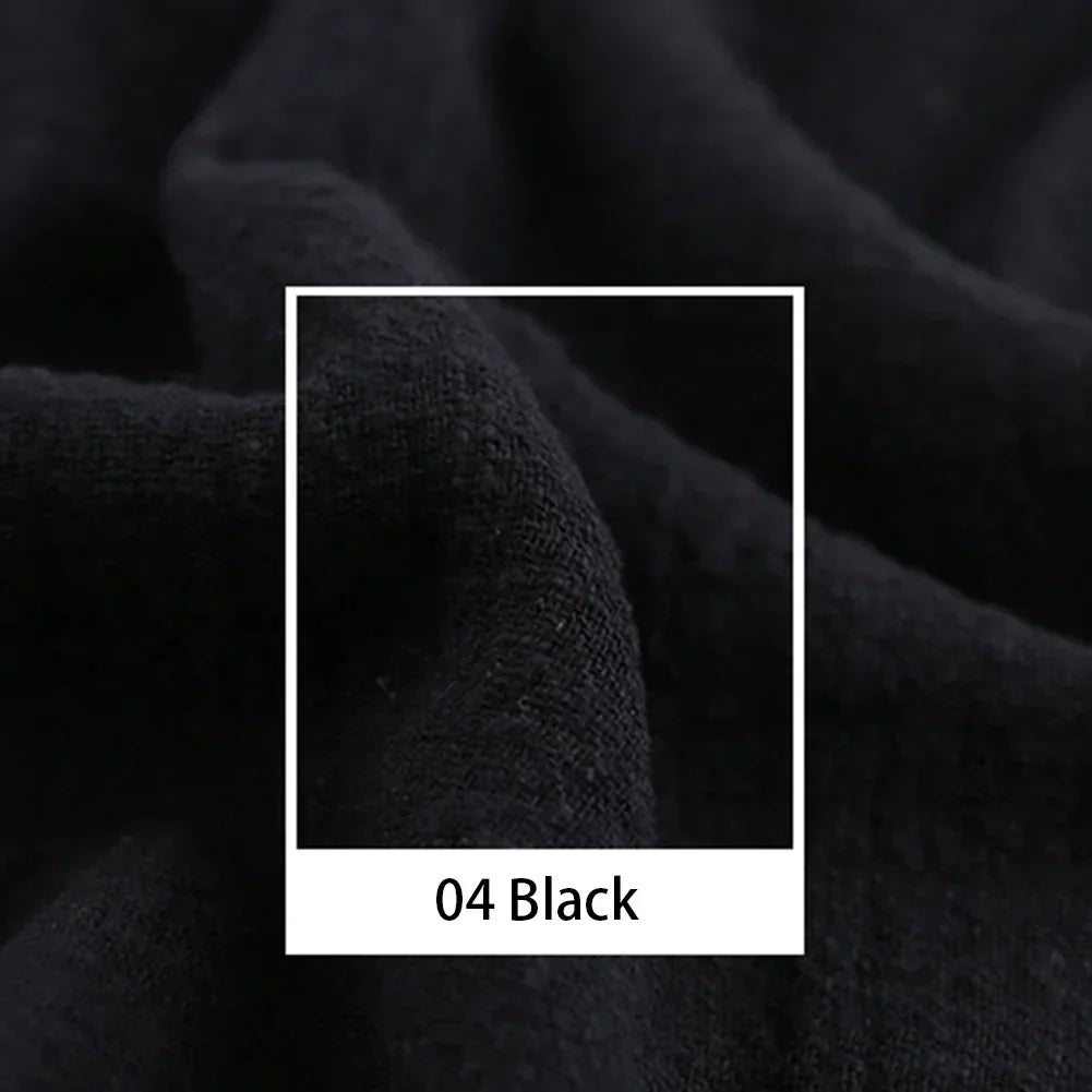 Eco-Friendly Natural Linen Cotton Cambric Fabric – Soft, Breathable & Quick-Dry Textile for DIY Clothing, Curtains & Patchwork | CA1014
