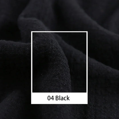 Eco-Friendly Natural Linen Cotton Cambric Fabric – Soft, Breathable & Quick-Dry Textile for DIY Clothing, Curtains & Patchwork | CA1014