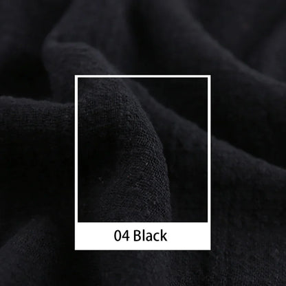 Eco-Friendly Natural Linen Cotton Cambric Fabric – Soft, Breathable & Quick-Dry Textile for DIY Clothing, Curtains & Patchwork | CA1014